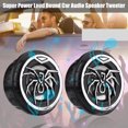 thumbnail image 1 of 2Pcs Creative Super Power Spider Pattern Car Audio Speaker for Customized Look and Clear Sound, Compact Size, Easy to Install, Suitable for All Car Audio Systems, 1 of 8