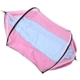 thumbnail image 3 of Outdoor Automatic Strut Hanging Parachute Cloth Mosquito Net AntiRollover Hammock(Light Blue Pink ),, 3 of 5