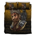 thumbnail image 3 of Vikingo Juego de Cama Vikingo Guerrero Odin Valhalla Cuervo Juego de Cama Rlt12, 3 of 5