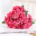 thumbnail image 3 of HEVIRGO 7PCS Artificial Begonia Flower Branch with Stem 5 Fork 35 Head Home Wedding Party Faux Crabapple Flower Floral Arrangement Indoor Outdoor Decoration Photo Props ,Pink Purple, 3 of 8
