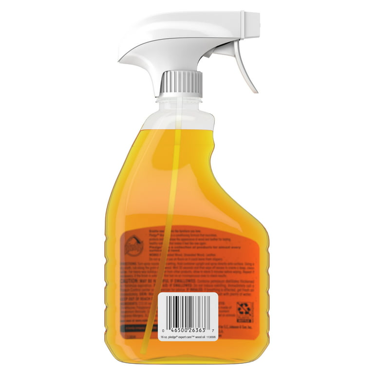 Pledge Expert Care 16 Oz. Restoring Orange Oil Wood Cleaner - Kellogg Supply