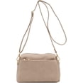 thumbnail image 1 of GHSDFBB Triple Zip Small Crossbody Bag, 1 of 6