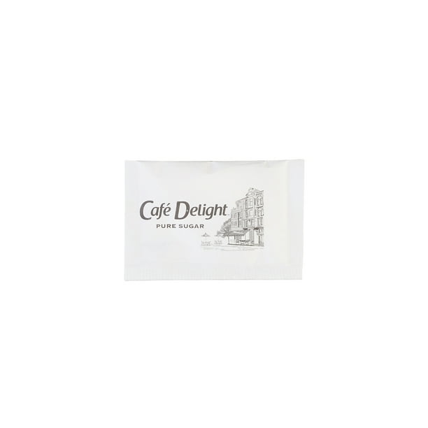 Cafe Delight Sugar Packet, 3 Gram 100 per pack 20 packs per case