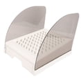 thumbnail image 1 of Cat Litter Ramp, Adjustable Height Cat Ramp with Litter Trapper Drawer Baffles Non Slip Rubber Feet Cat Litter Box Step, Easy Cleaning Cat Litter Mat for Elevated Litter Box, 1 of 7