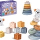 thumbnail image 5 of Juguetes de actividad para la dentición juguetes para la dentición de silicona sin BPA regalo Ideal para niños y niñas, 5 of 6