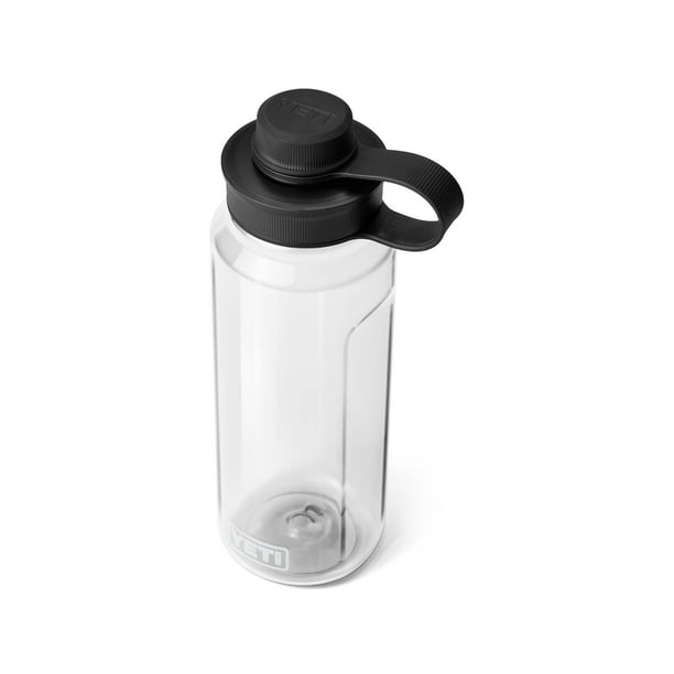Botella de agua Yeti Yonder de 1 l/1000 ml transparente con tapa de amarre