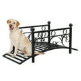 thumbnail image 5 of Ktaxon 3.3FT Metal Arch Garden Bridge Decorative Footbridge for Stream, Fish Pond, Black, 5 of 8