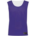 thumbnail image 1 of ASI 9718.450.L Haut Pinnie Réversible en Maille pour Jeunes, Violet et Blanc - Grand, 1 of 1