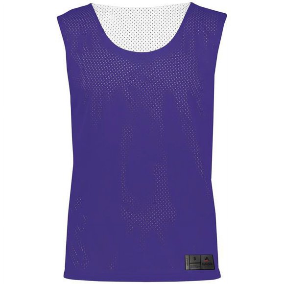 ASI 9718.450.M Pinnie Réversible en Maille pour Jeunes, Violet et Blanc - Moyen