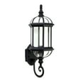 thumbnail image 4 of S SERENABLE Lanterne Murale Extérieure Imperméable en Aluminium pour Patio, Maison, Porte d'Entrée, Noir, 4 of 9
