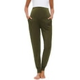 thumbnail image 1 of Pantalon Décontracté de Maternité pour Femmes, Couleur Unie, Extensible, Confortable, Pantalon de Détente, 1 of 7