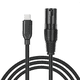 thumbnail image 1 of Cable USB C A XLR, Adaptador Conversor XLR Macho A USB C de 2 M, Cable Estéreo para Amplificador, Altavoz, Consola Mezcladora, Etc., 1 of 5