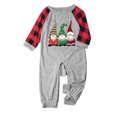 thumbnail image 3 of TrendVibe365 Christmas Family Pajamas Matching Sets Long Sleeve Gray Gnomes Baby Christmas Pajamas Long Sleeve Romper Crew Neck Soft Cosy Homewear One Piece Winter Lounge Sets 2023 Christmas Gifts, 3 of 5
