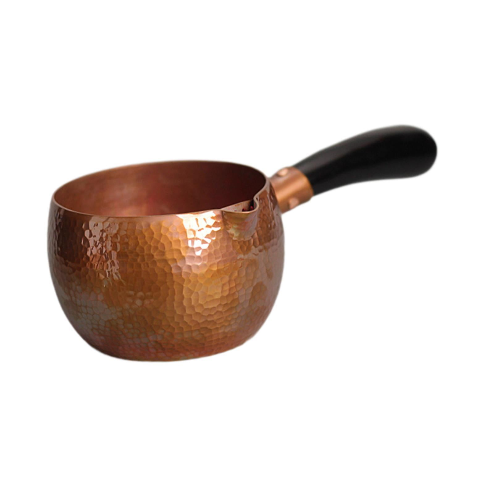 Tnarru Hot Water Kettle Copper Teapot Practical Fair Cup with