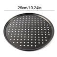 thumbnail image 4 of Matsuzay Pizza Crisper Net Hoja laminada en frío Accesorios para hornear Bandeja antiadherente de forma redonda perforado Suministro de comedor Herramientas y accesorios para hornear No.2 Matsuzay HA039602-02, 4 of 6