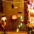 thumbnail image 5 of Vikakiooze Halloween Savings Halloween Solar Wind Chime Lantern Colorful Doll LED Lantern String, Halloween Decorations, 5 of 6