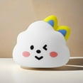 thumbnail image 3 of Veilleuses de Pâques USB Rechargeables avec 3 Réglages Réglables Couleurs LED. Lampe en Silicone Portable. Cadeau Idéal pour Bébés et Adolescents. (Nuages) Lampe de Siège de Toilette Chat Chinoise, 3 of 5