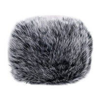 Professional Microphone Cover Made of Plush Material, Multi-Color Options, Shields Against Wind Noise and Dust