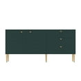 Boyel Living Sideboard Buffet 2Door Accent with 3 Drawer Dressers for Living
