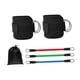 thumbnail image 5 of Bandas de resistencia para tobillos con puños, equipo de entrenamiento para gimnasio en casa, bandas de ejercicio, juego de con pesas para tobillos Negro, 5 of 8