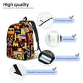thumbnail image 4 of Yiaed Cars Print Backpack, Premium Laptop Backpack, Travel Backpack for Women, Lightweight Backpacks, Comfortable Back Pack-Small, 4 of 5