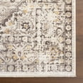 thumbnail image 4 of nuLOOM Devika Vintage Traditional Medallion Area Rug, 4' x 6', Light Grey, 4 of 9