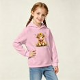 thumbnail image 2 of SJLDQY Hoodies for Girls Cute Highland Cow Graphic Hooded Sweatshirts Fall Winter Casual Hoodie Girls Long Sleeve Pullover Tops with Pockets, 2 of 4