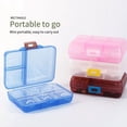 thumbnail image 3 of Caja de Pastillas Portátil Billuyoard Doble Capa 9 Compartimentos Azul HA072636-02, 3 of 6