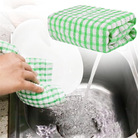 Hearthoom Soft Absorbent Kitchen Cloth Reusable Dish Cleaning Towel Effective And Washable Perfect For Household Kitchen Duties