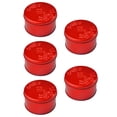 thumbnail image 2 of Shisuyan 5Pcs Favor Wedding Boxes Round Cylinder Red Tinplate Gift Wrapping for Family Members, 2 of 8