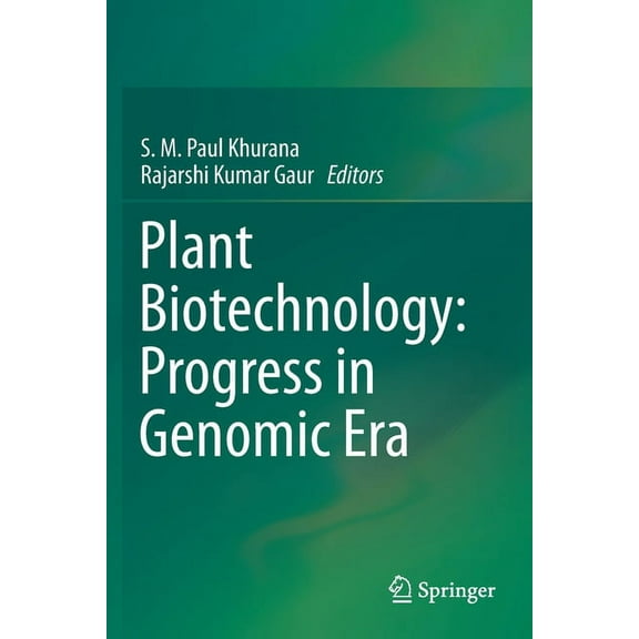 Plant Biotechnology: Progress in Genomic Era, (Paperback)