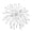 2-Silver, variant on Stylish Sun Divinity Raised Brooch Metallic Finish Elegant Corsage Pin Jewelry for Casual and Formal Outfits