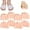 4*Skin, variant on Hygger Bunion Corrector, 4 Pcs Hyggear Silicone Toe Separators for Women and Men, Hygear Toe Separators for Women, Hygger Toe Separators Breathable and Soft (2*white)