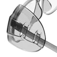 thumbnail image 4 of Protectores laterales flexibles para gafas, protectores laterales antideslizantes para gafas, patillas de 12mm, protectores laterales transparentes para gafas de seguridad, 1 par, 4 of 8