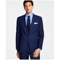 thumbnail image 1 of Brooks Brothers Blazer à Deux Boutons Extensible Naturel pour Hommes, Bleu, 38 Court, 1 of 1