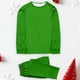 thumbnail image 1 of Conjunto de pijama de manga larga para hombre, blusa de color liso, camisa y pantalones de poliéster, para Navidad, 1 of 5
