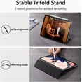 thumbnail image 3 of ESR Powerful Magnetic Case Compatible with iPad Pro 12.9 6th/5th/4th Gen, iPad Air 13 Inch Case M3/M2 (2025/2024), Trifold Stand with Auto Wake/Sleep, Supports Pencil Pro & USB-C, Black, 3 of 8