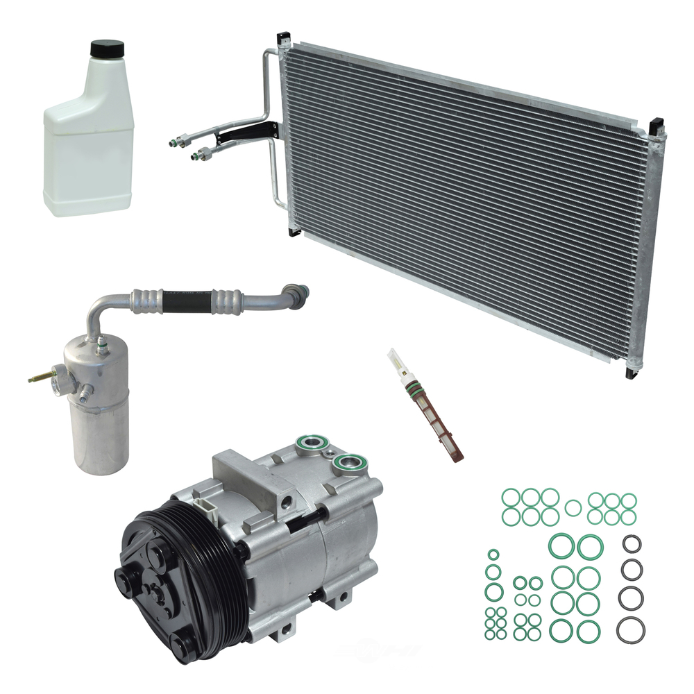 A/C Compressor and Component Kit -- Compressor-Condenser Replacement Kit Fits select: 2004 FORD F150