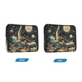 thumbnail image 7 of FORMRS 13-13.3 inch Laptop Sleeve Case Soft Carrying Quilted Computer Bag Cover, Black Dinosaur, 7 of 7