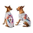 thumbnail image 3 of Watercolor Drip Siberian Husky Pop Art Colorful Portrait Artwork Hawaiian Summer Shirt for Small Medium Large Dog Cat Husky Dog Lover Gifts - 01009, 3 of 6