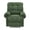 Army Green, variant on Leumius Recliner Chair,Overstuffed Manual Recliner Armchair with added Footrest,Ergonomic Lounge Chair,Home Theater Seating,Dark Gray