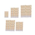 thumbnail image 2 of Juego de brocas HSS recubiertas de titanio, 60 piezas, plástico, madera, metal, 1,0-3,5 mm 1.0mm-3.5mm kusrkot Brocas HSS con vástago reducido, 2 of 5