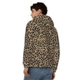 thumbnail image 4 of Vsdgher Leopard Print-1 Mens Hoodies Zip Hoodie, Hoodies for Men, Zip-up Hooded Sweatshirt-Small, 4 of 5