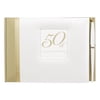 C.R Gibson Guest Book with Pen - Golden Anniversary (1CT)