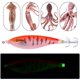 thumbnail image 4 of Cebo Pulpo Señuelo Pesca Calamar Horizontal Artificial Brillante Bsvklp, 4 of 9