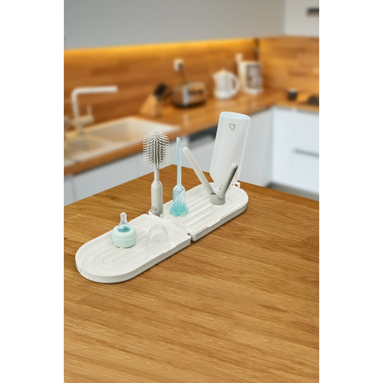 Portable Bottle Drying Rack with Brush photo 6