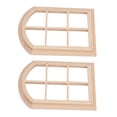 thumbnail image 1 of Window Model, Dollhouse Window Micro-landscape Decoration 1/12 Scale Wooden  For Children For Doll House, 1 of 8