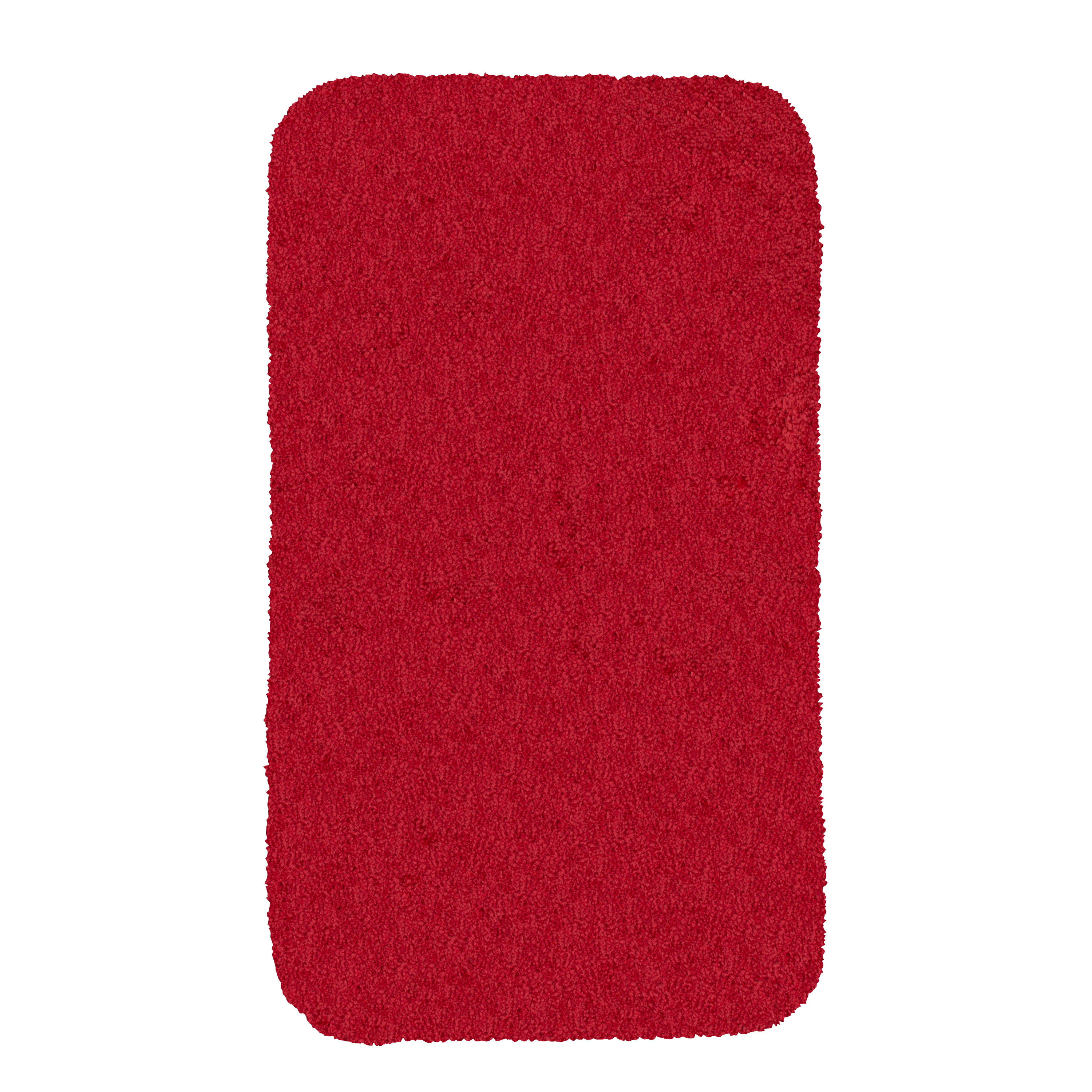 Mohawk Home Royal Bath Rug Scarlet, 1'9"x2'10", Red