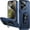 AA-Blue, variant on Sumao for iPhone 15 Pro Max Case With Ring,Military Grade Shockproof Liquid Silicone Slim Phone Case-Blue