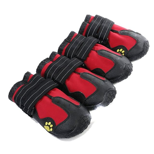 Pet Dog Shoes Non-Slip Wear-Resistant Waterproof Rain Boots for Small Medium Large Dogs S